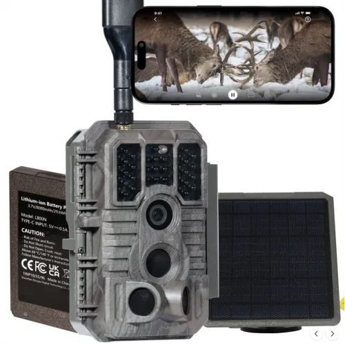 Žvėrių kamera GardePro X60P Live Max su saulės panele SP300