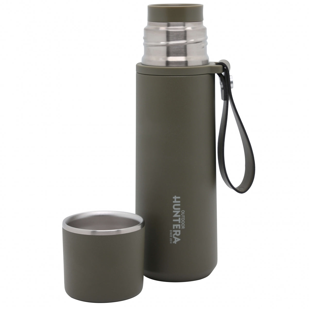 Huntera termosas 0,51 l. Žalias