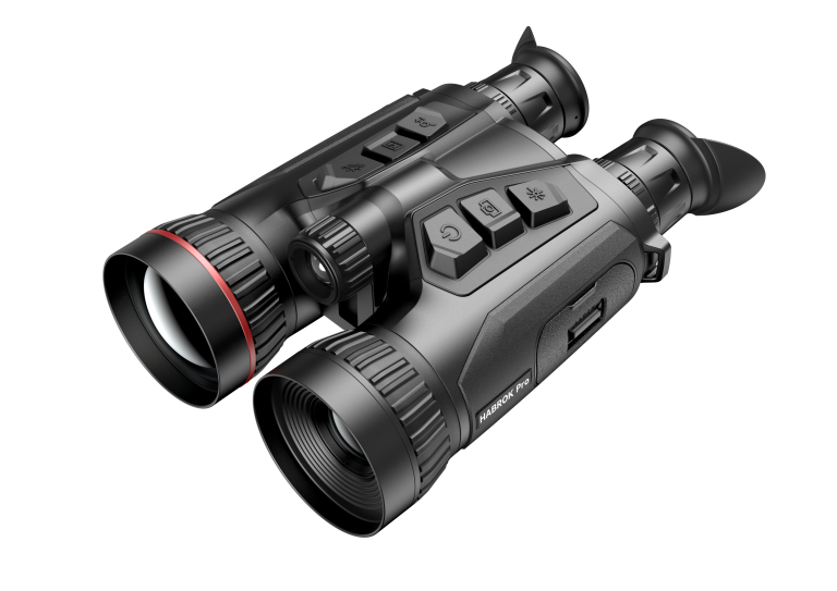 HIKMICRO Multispektriniai žiūronai HABROK PRO HX60LS (1.2 MP, su LRF, IR 850 nm)