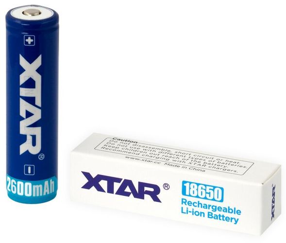 XTAR 18650 Li-Ion akumuliatorius