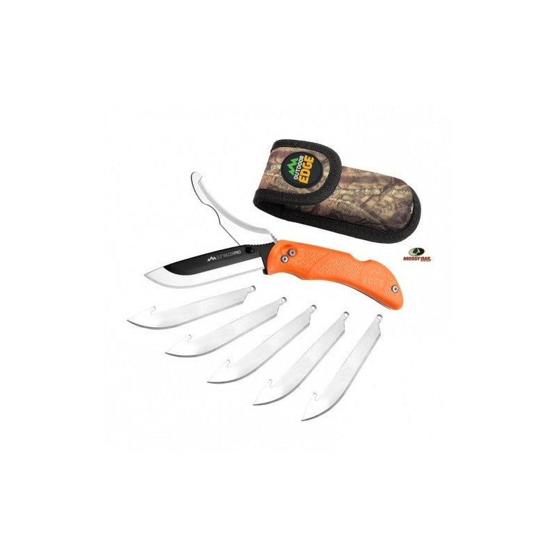 Peilių rinkinys Oudoor Edge Razor-Pro Orange RO-20C su dėklu